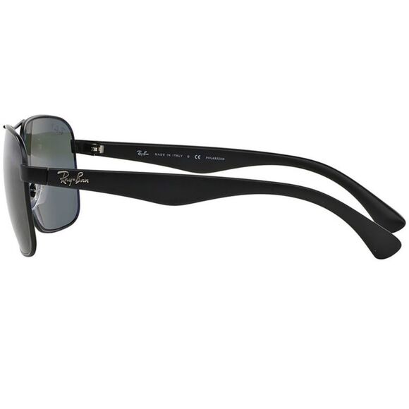 Ray-Ban Polarized Sunglasses Black w/Green Lens - Picture 3 of 6
